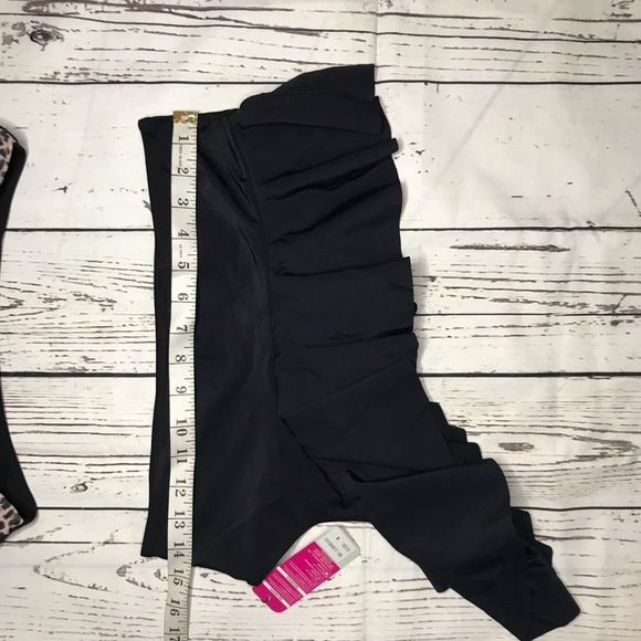 One Shoulder Bikini Top Ruffle animal print - Picture 10 of 13